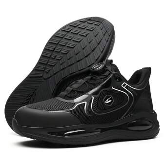 Men's Safety Shoes, Comfortable And Breathable, Anti-Smashing And Anti-Piercing Technology, Waterproof And Anti-Splash, Security Shoes For Construction Sites
