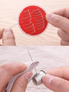 Sewing Kit For Adults And Beginners Needle And Thread Kit With Sewing Accessories And Portable Case For Travel, Family With Scissors, Filled Notions Scissor & Thread - Great Gift, Basic Needle And Thread Kit Essential - Black - View 7
