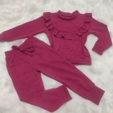 Young Girls Sets - 玫紅色 - 查看 1