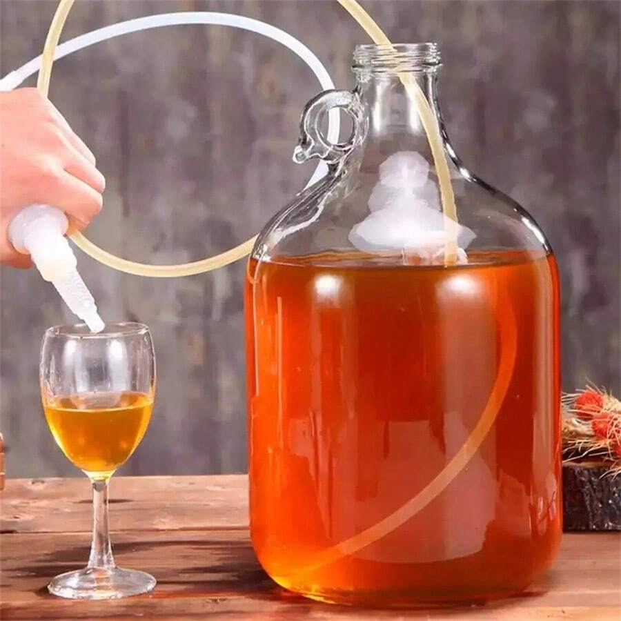 SagaSave Tube Siphon 190 Cm - Plastique Alimentaire Pour Transfert De Liquides - Pour Vin, Bière Maison, Brassage