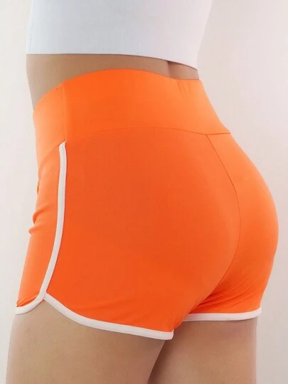 Short casual stretch con vivo lateral tacto suave con cordon ajustador