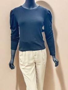 Women Tops - 黑色 - 查看 4