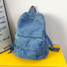 多功能時尚女士帆布背包休閒背包,雙肩帶