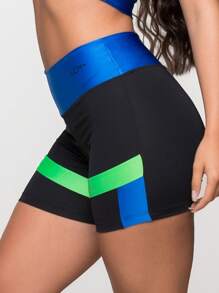 LOT FITNESS Women Sports Shorts - màu đen - Xem 1