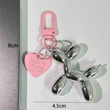 1pc Dog Keychain, Car/Bag Pendant, Small Gift For Friends Car Accessories Bag Charm School