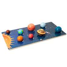 Solar System Space Matching Puzzle Board Scientific Exploration Toy Universe Planet Simulation Model Miniature Creative Toy Educational Science Toy - Multicolor - View 8