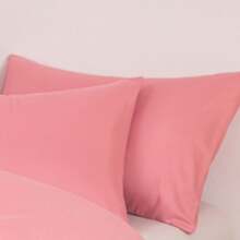 2 Pieces Solid Color Pillowcase Simplicity Pillowcase Machine Washable Pillowcase