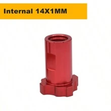 Spray Gun Cup Adapter Paint Spray Gun Connector For Spray Gun Disposable Measuring Cup (Red) - Red - View 11