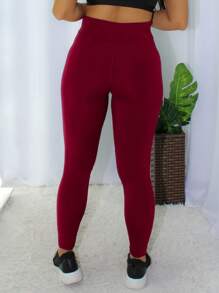 Women Leggings - Gỗ đỏ - Xem 3