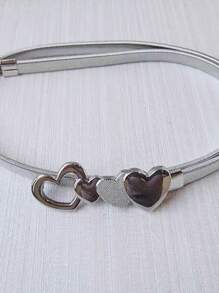 Women Belts - 銀色 - 查看 2