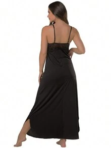 Women Nightgowns & Sleepshirts - màu đen - Xem 2