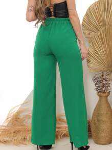 Women Jeans - Green - View 2