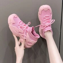 Zapatos feos lindos para mujer Primavera de 2024 Nuevos zapatos casuales de senderismo deportivo retro ligeros al aire libre para mujer