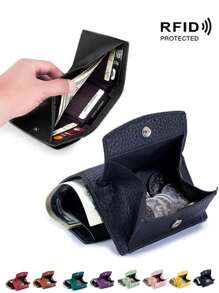 Fashion Women Purses Female Wallets Lady Small Coin Pocket Card Holder Mini Money Bag Rfid Coin Purse Wallet Female Wallet - Baby Pink - View 1