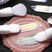 1pc Silicone Seal Applicator With Multi-Function Mixing Stick, Heat Resistant Silicone Scraper For Wax Spoon Cleaning, Suitable For Mixing Resins, Arts And Crafts Projects, Wax Sealing Tool Accessories Back To School,Back To School,School Supplies