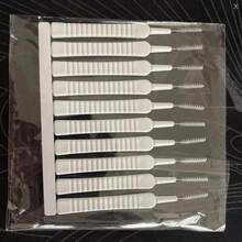 11入組，矽膠杯刷，杯刷，長柄家用刷，無死角，矽膠瓶刷，瓶杯刷，清潔淋浴孔清潔刷，浴室家用廁所噴嘴淋浴花洞膠筆刷 - 灰色 - 查看 9