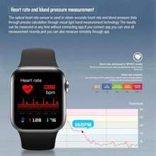 I7 Promaxl Smart Watch Health Monitoring Bluetooth Smart Watch Call Wireless Charging - Black - View 5