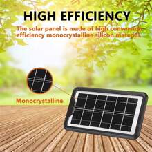 Moreka 5 En1travel Panel Solar De Carga Rápida De Emergencia