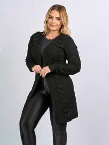 Women Cardigans - Negro - Ver 1