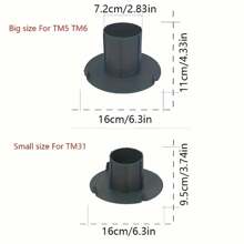 1 Miếng TM5 TM6 Splash Bảo vệ Pha trộn Che phủ Máy móc Phụ kiện Phòng bếp - Xám - Xem 4