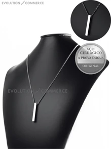 Men's Pendant Necklaces - 銀色 - 查看 4