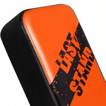 Orange Pu Kick Pad For Mma Boxing Reflex Leg Pad, Shield For Home Foot Punch Practice, Tkd Training Equipment - Orange - View 3