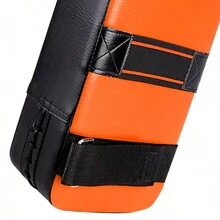 Orange Pu Kick Pad For Mma Boxing Reflex Leg Pad, Shield For Home Foot Punch Practice, Tkd Training Equipment - Orange - View 5