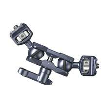 SmallRig Camera Magic Arm, Flexible Articulating Arm With 1/4" Screws, Field Monitor Mount With Dual Ballhead, Aluminum - 3873 - 黑色 - 查看 1