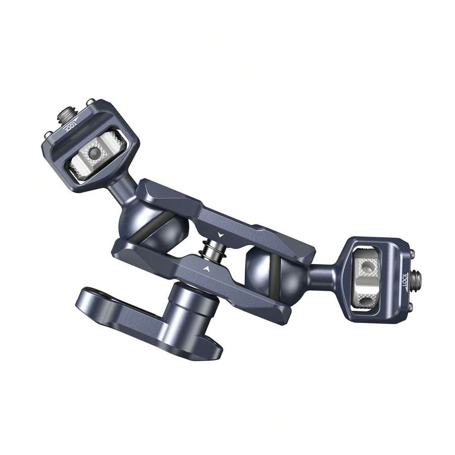 SmallRig Camera Magic Arm, Flexible Articulating Arm With 1/4" Screws, Field Monitor Mount With Dual Ballhead, Aluminum - 3873 - 黑色 - 查看 1
