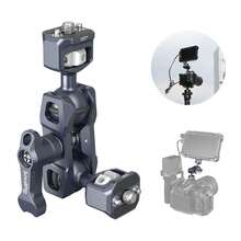 SmallRig Camera Magic Arm, Flexible Articulating Arm With 1/4" Screws, Field Monitor Mount With Dual Ballhead, Aluminum - 3873 - 黑色 - 查看 2