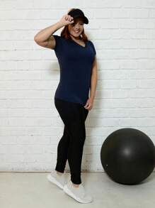 Women Sports Sets - 藏蓝色 - 查看 2