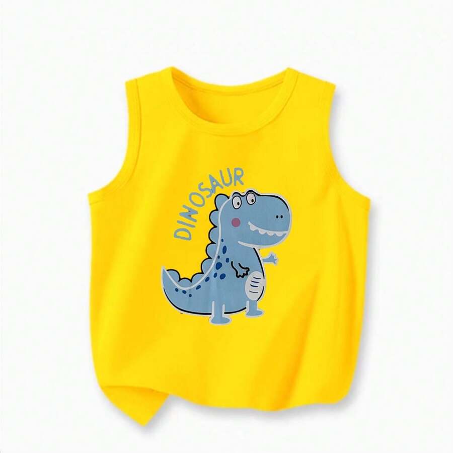 Young Boys T-Shirts - 黃色 - 查看 1