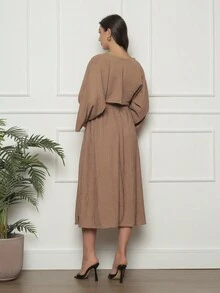 Women Two-Piece Outfits - màu nâu - Xem 3