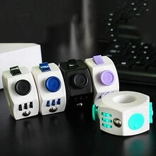 Stress Relief Ring Venting Toys Multi-Play Rings Novelty Gifts Creative Toys - Green - View 4