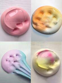 110ml Slime Foam Clay Crystal Mud Colorful Doh Stress Relief Hand Putty Toy,Slime,Clay,Clear Slime,Slime,Clay,Water Slime - Nhiều màu - Xem 2