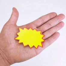 100pcs Explosion Sticker, Ultra Small Blank Pop Advertising Paper, Mini Product Price Tag, Label Paper For Consumables - Multicolor - View 3