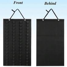 Hanging Organizer For  Wall Mount Display Case Large Capacity Storage Box Bags Hold Up Toy Cars Gift - Blue - View 5