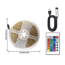 1m-30m-LED Strip Light, Synchronized With Music, With Timer Setting, 24 Keys Remote Control And APP Control, With DIY Mode, Brightness Adjustable, Easy To Install, Suitable For Bedroom, Living Room, Kitchen, Bar, Corridor, Party Decoration - Remote Control Infrared 24RGB - View 14
