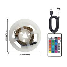 1m-30m-LED Strip Light, Synchronized With Music, With Timer Setting, 24 Keys Remote Control And APP Control, With DIY Mode, Brightness Adjustable, Easy To Install, Suitable For Bedroom, Living Room, Kitchen, Bar, Corridor, Party Decoration - Remote Control Infrared 24RGB - View 16