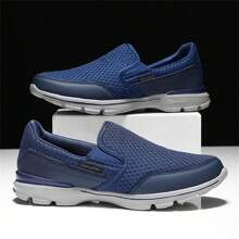 VanWeir Leichte Herren Slip-On Walkingschuhe, Herren Lässig Sportschuhe geeignet für Outdoor-Aktivitäten