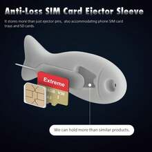 12 Pack SIM Card Removal Tool With Built-In SIM Card Storage - SIM Card Holder Contains Eject Pins Needle Opener Ejector Compatible With IPhone, Samsung, And More Cell Phones - 有色 - 查看 3