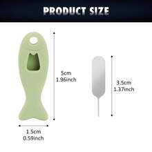 12 Pack SIM Card Removal Tool With Built-In SIM Card Storage - SIM Card Holder Contains Eject Pins Needle Opener Ejector Compatible With IPhone, Samsung, And More Cell Phones - 有色 - 查看 7