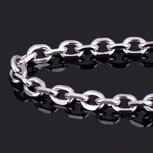 Men's Chain Necklaces - 銀色 - 查看 4