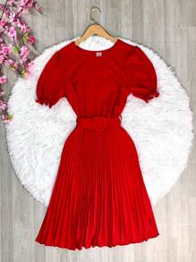 Women Dresses - Đỏ - Xem 1