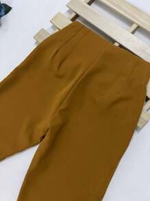 Women Pants - Mustard Yellow - View 10