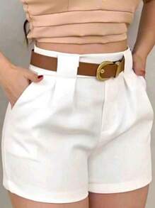 Women Shorts - trắng - Xem 2