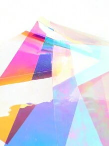 8入組3D全息指甲箔玻璃紙反光鏡片效果指甲藝術貼紙美甲指甲藝術裝飾夏季指甲DIY