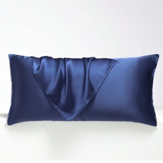 One Satin Smooth Pillowcase For Long Pillow, Suitable For All Seasons, Without Core And Filling