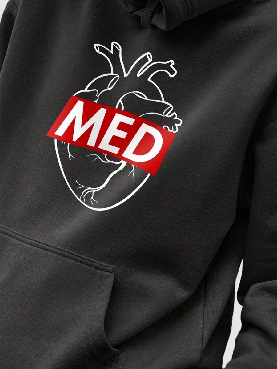Men Hoodies - màu đen - Xem 1