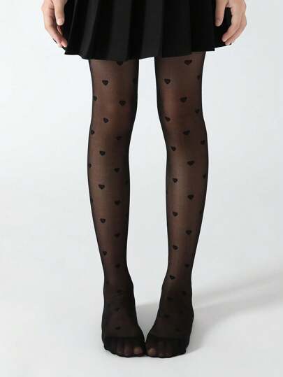 1 pieza Mallas de diamante infantiles con pie de encaje bordado en 3D y pantimedias